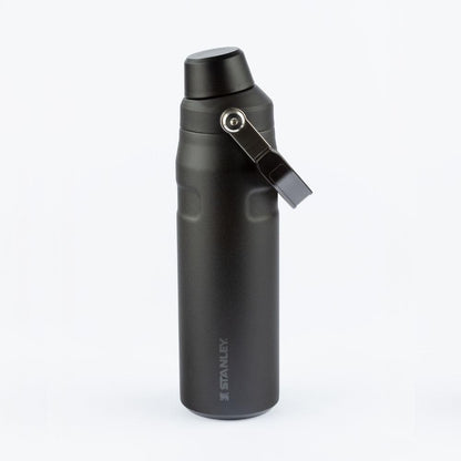 Botella Stanley IceFlow Aerolight 709 ml, con Tapa de Flujo Rápido, Aislamiento de Doble Pared, Mantiene Bebidas Frías, Termo Acero Inoxidable libre de BPA, Botella Stanley 24 oz, BLACK