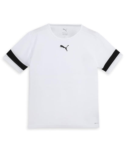 PUMA teamRISE Jersey para Niños - Puma White-Puma Black-Puma White - 164
