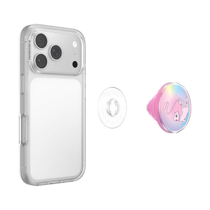 PopSockets - Soporte calcomanía para teléfono, Mew Whimsy | Sujeción cómoda y segura, antigota, atril, Pokemon, Gengar, Eevee, Spinning, Spinner, Backspin