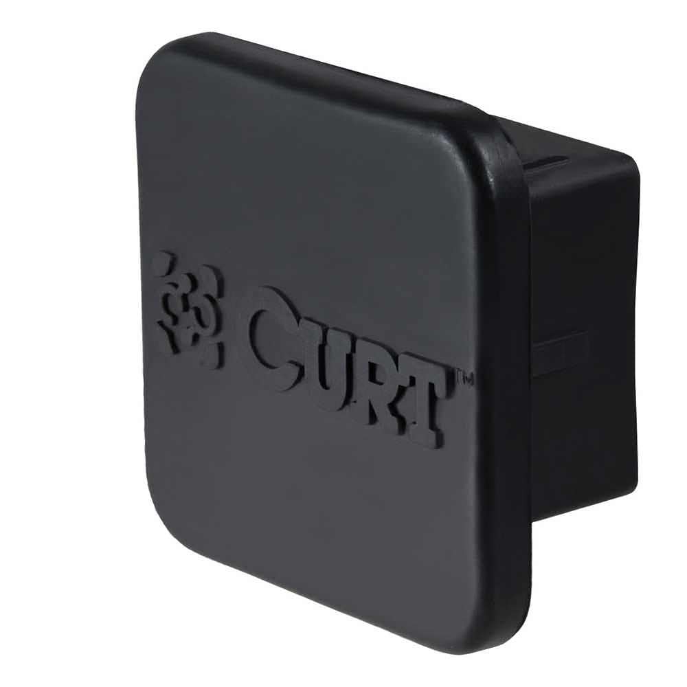 CURT Cubierta de Enganche de Remolque de Goma 22276 para Receptor de 2 in, Negro