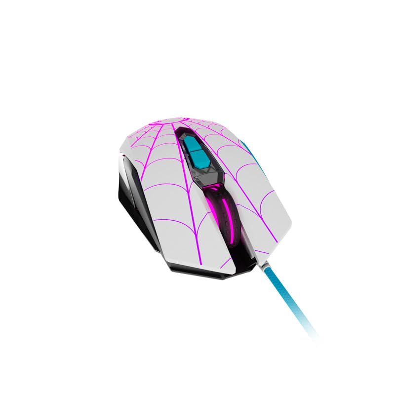 Xtech Americas Mouse óptico para Videojuegos Edición Ghost Spider