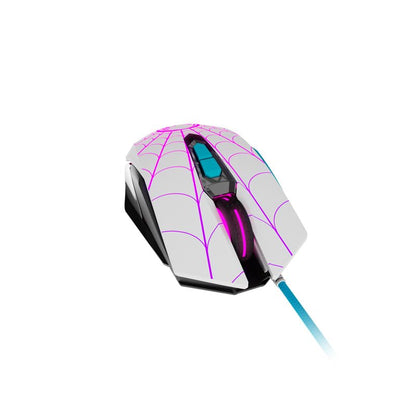 Xtech Americas Mouse óptico para Videojuegos Edición Ghost Spider