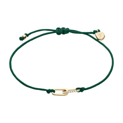 Pulsera Fossil Sutton JA7311710 de latón de color dorado para dama