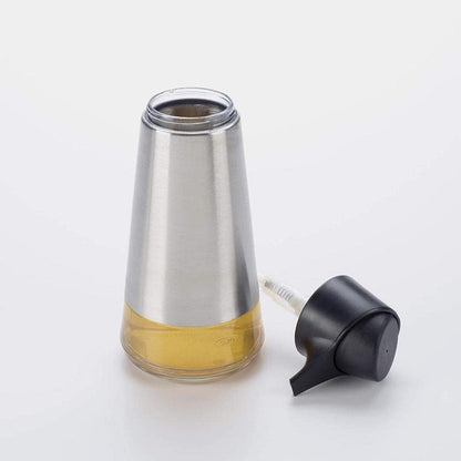 OXO Easy Press Stainless Steel Soap Dispenser | Capacidad de 15 onzas, prensa con una sola mano, resistente a las huellas dactilares, ideal para cocina y baño