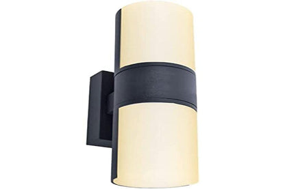 Tecnolite Lámpara Arbotante LED 16W - Luz Cálida Rotativa, Lámpara de Pared Iluminación Directa e Indirecta Exteriores A Prueba de Intemperie