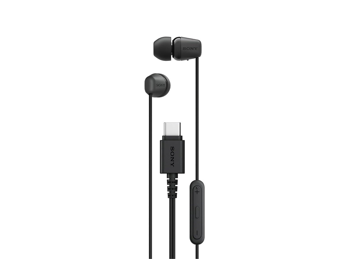 Sony IER-EX15C Audífonos Intrauditivos USB-C - Negro - USB-C, micrófono
