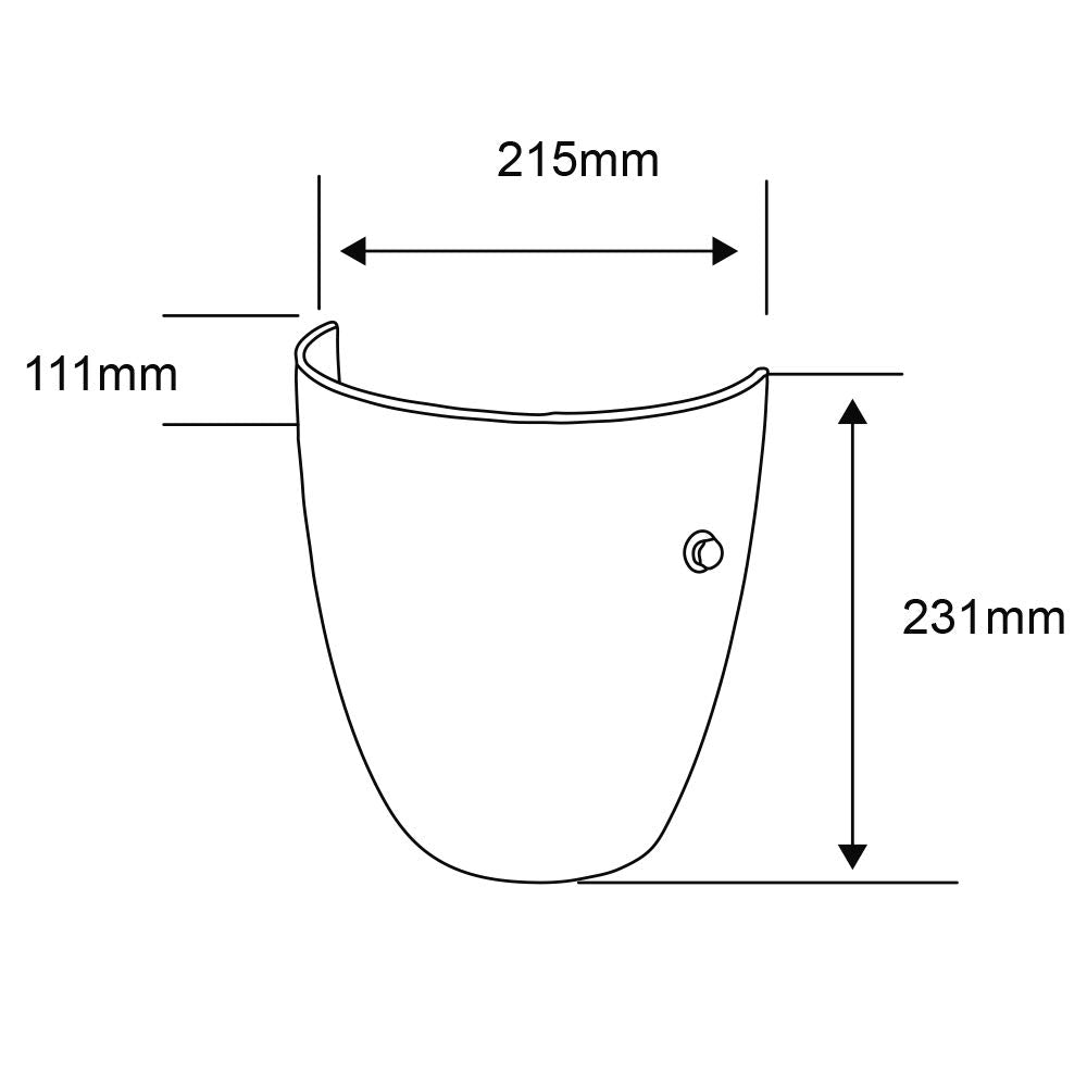 Tecnolite Lámpara Interior, Lámpara Moderna para Interior, Base E27, 100 - 240 V, Lámpara de Luz Moderna, Cristal Opalino