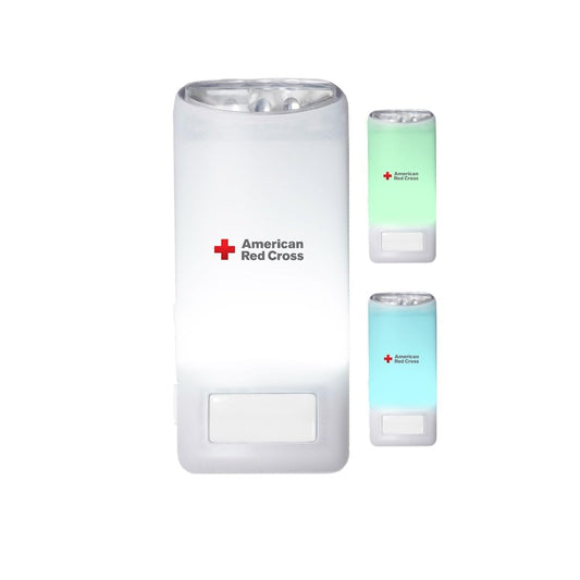 Eton American Red Cross Sensor de movimiento LED de emergencia y linterna