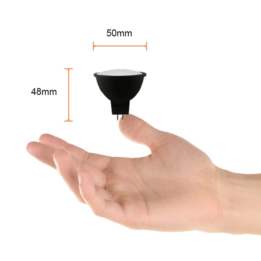 Tecnolite Connect - Foco MR16 Inteligente, Luz RGB + Blanca, Atenuable, Compatible con Alexa, Google Assistant, Atajos de Siri y App móvil, Iluminación Interior