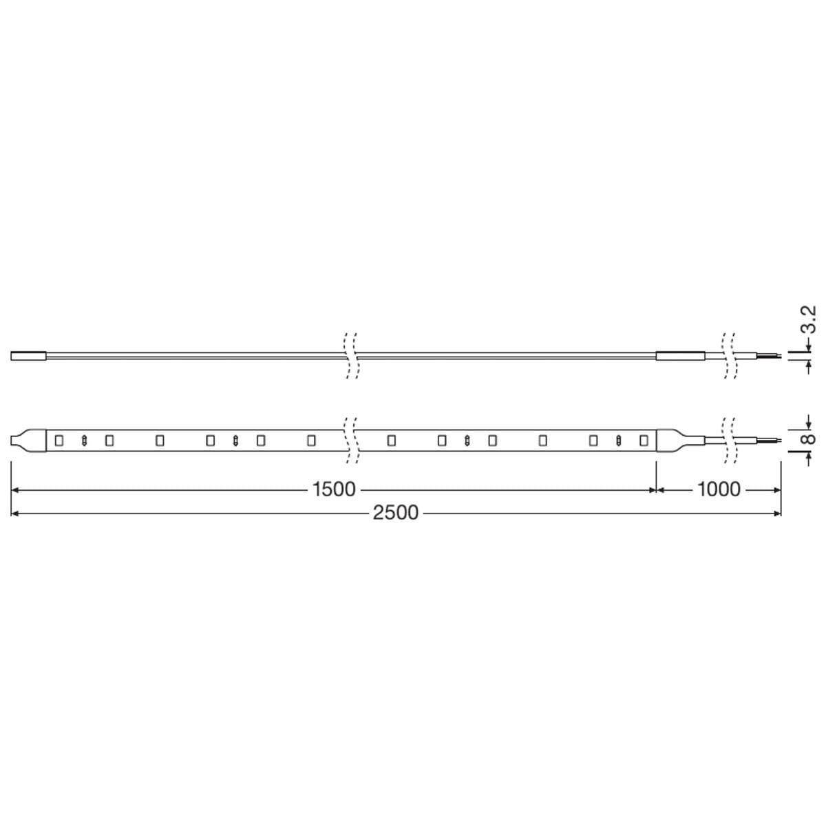 Osram Tira Flexible LED blanca