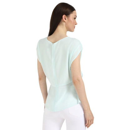Calvin Klein - Blusa de Gasa para Mujer