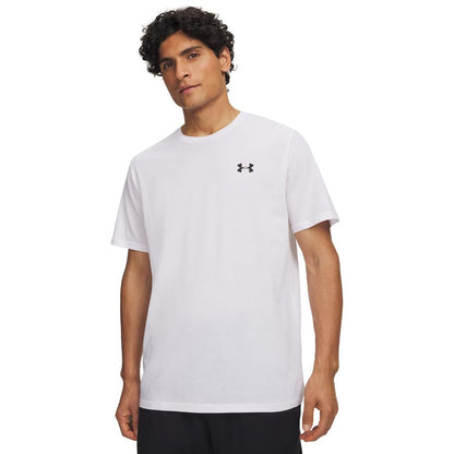 Under Armour Tech Polo de Golf para Hombre - (102) Blanco - Negro - G