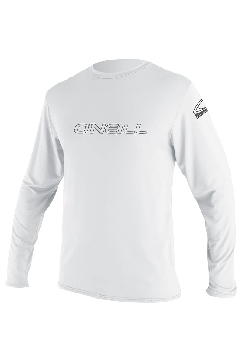 O'Neill Basic Skins Camisa de Manga Larga UPF 50+ - Blanco - XL