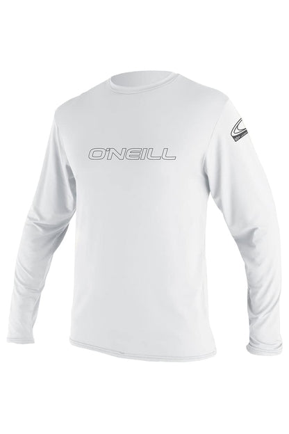 O'Neill Basic Skins Camisa de Manga Larga UPF 50+ - Blanco - XL