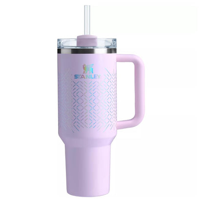 Stanley Quencher H2.0 Termo de Acero Inoxidable con Popote 1.18 L - Pink Icicle Gloss