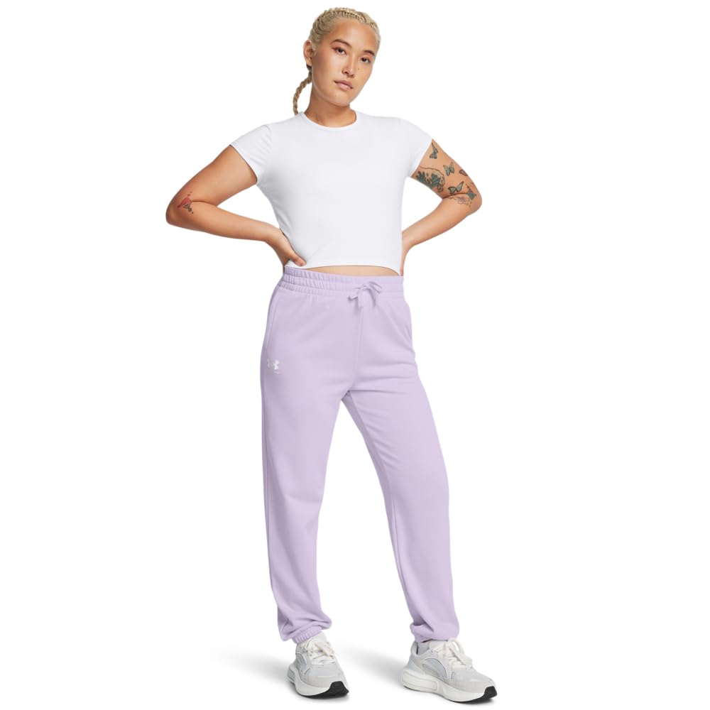 Under Armour Rival Terry Pantalón de Chándal, Mujer