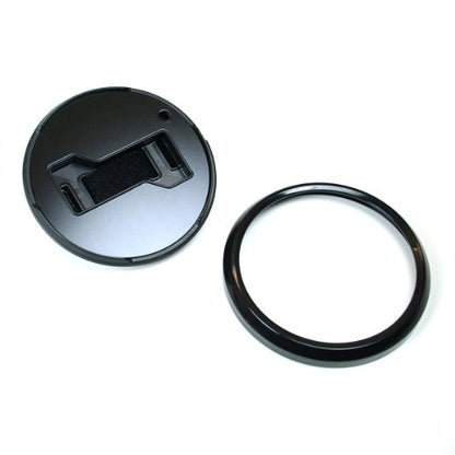 GoBadges MS001 magnético de parrilla negro Badge Holder/ajuste universal/No requiere herramientas/resistente a las inclemencias meteorológicas y lavado de auto seguro