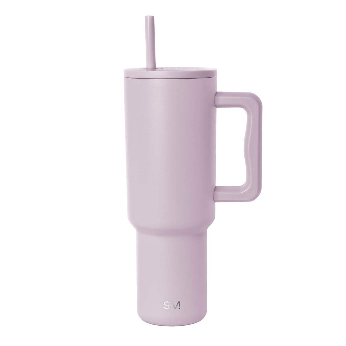 Simple Modern Trek Vaso Térmico con Asa y Popote, Acero Inoxidable, 890-1180 ml - 1180 ml - -Lavender Mist