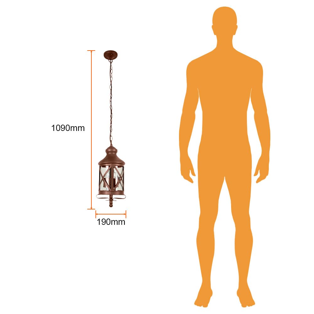 Tecnolite Farol de Exterior, color Bronce Antiguo FTL-4001/BA