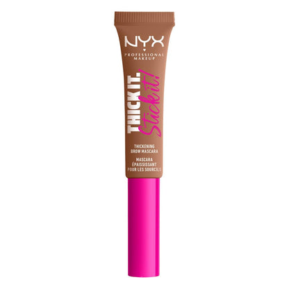 NYX Thick It Stick It Máscara de Cejas en Gel, Tono Black - auburn - MAKEUP