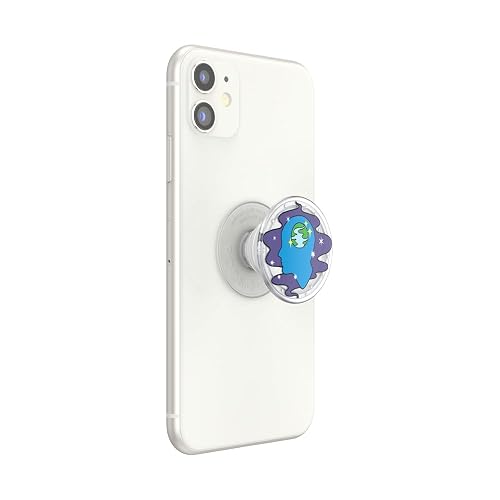 PopSockets - Empuñadura para teléfono con Soporte expandible, Agarre calcomanía, translúcido de Mente Abierta
