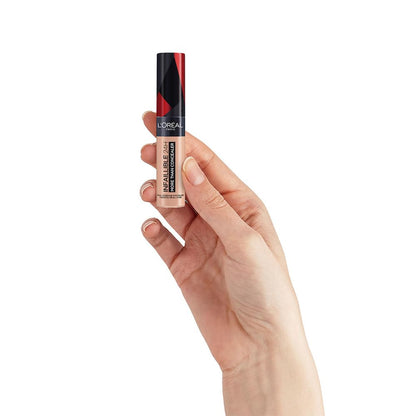 L'Oréal Paris corrector líquido de larga duración 24h, Infallible More than concealer,Tono 325 Bisque, 14.4ml