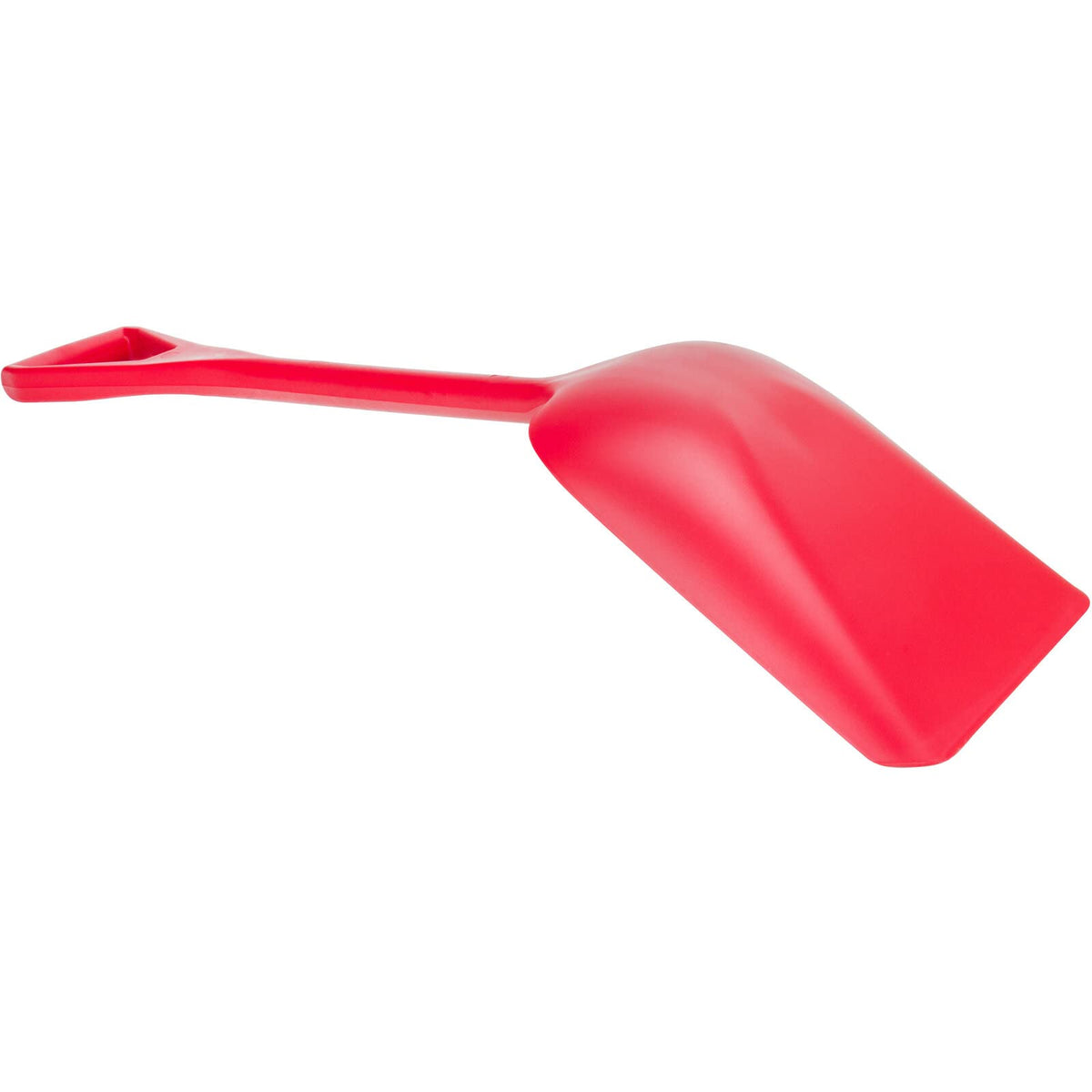 SPARTA 41076EC05 - Pala Sanitaria de plástico, Apta para Alimentos, para cocinas comerciales, 11 Pulgadas, Color Rojo
