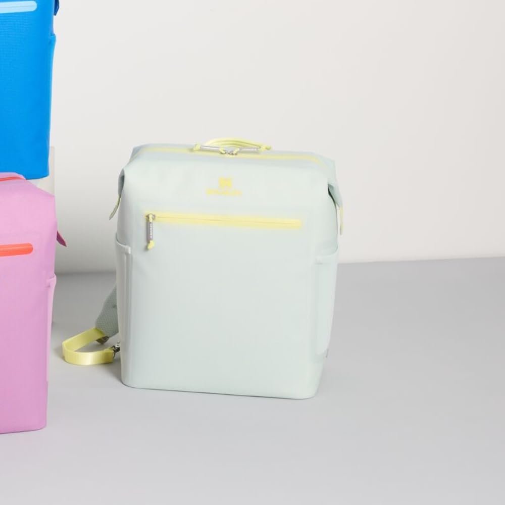 Stanley All Day Madeleine Mini Cooler 14L - Mochila Hielera Stanley con Espacio para 20 Latas, Correas Acolchonadas y Portavasos Integrado