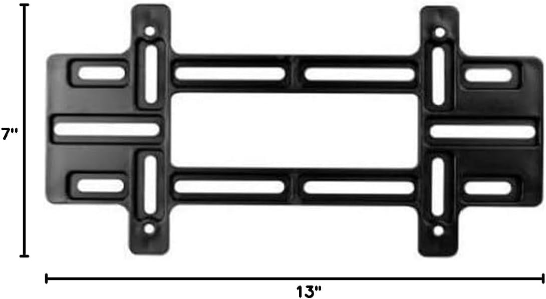Custom Accessories 92651 - Soporte de Montaje para Placa de matrícula Grande