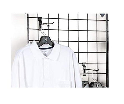 NAHANCO GWH8B Gwh8 8" Black Gridwall Hooks (Pack of 12)
