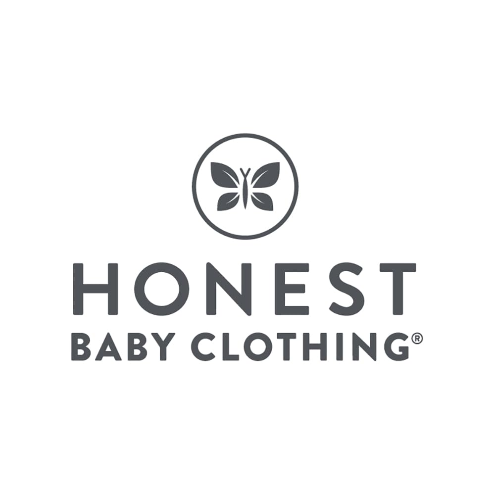 HonestBaby Camiseta de Manga Corta de algodón orgánico Conjunto de Playeras para bebés y niños pequeños para Bebé-Niños