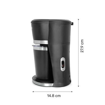 Cafetera Personal Taurus Capacidad de 300 ml Color Negra Modelo SEDNA-2000
