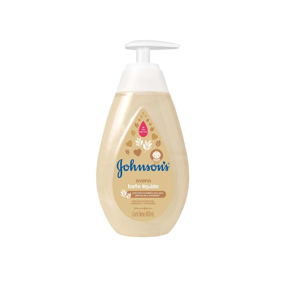 Johnson'S, Jabón Líquido Para Bebé Avena 400 Ml