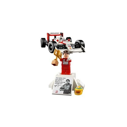 LEGO Icons McLaren MP4/4 y Ayrton Senna Modelo de Auto para Adultos 10330