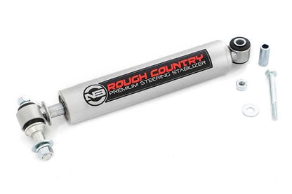 Rough Country N3 estabilizador de dirección para Jeep Wrangler TJ YJ Cherokee XJ ZJ | 02-10 Silverado Sierra HD | 8731730