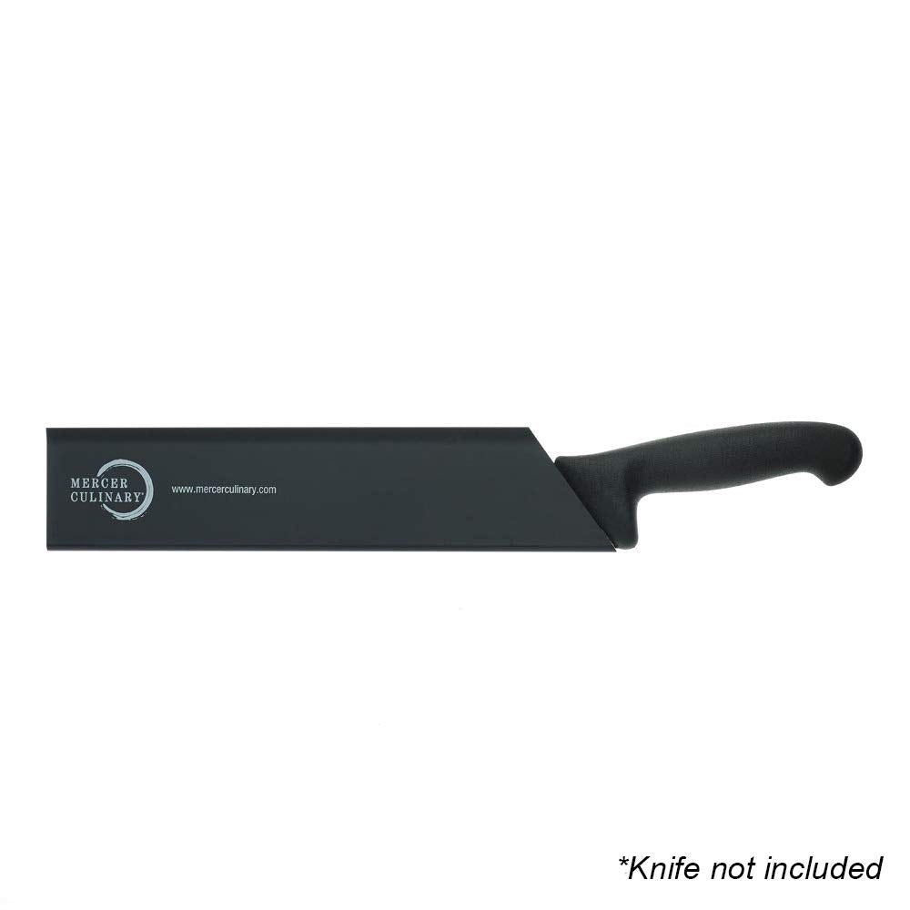 Mercer - Protector de cuchillo culinario, 11.5 pulgadas x 2.5 pulgadas, color negro