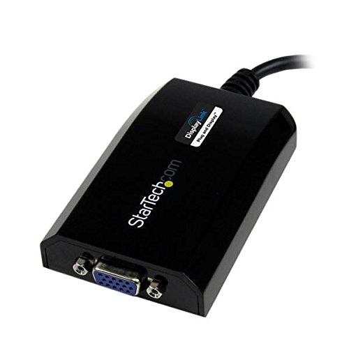STARTECH USB32VGAPRO Adaptador USB 3.0 a VGA para Mac, Tarjeta de Video Externo Cable, 1920x1200 1080p