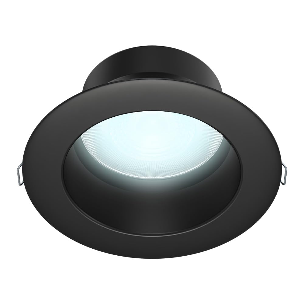 Tecnolite - Lámpara Empotrable de Techo Downlight LED 10 W, Luz de Día, No atenuable, Multivoltaje