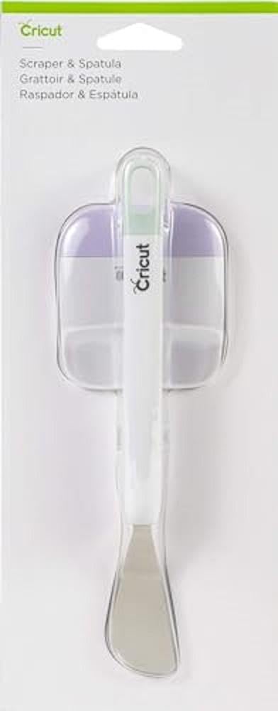 Cricut 2006697 Kit Raspador y Espatula, Blanco