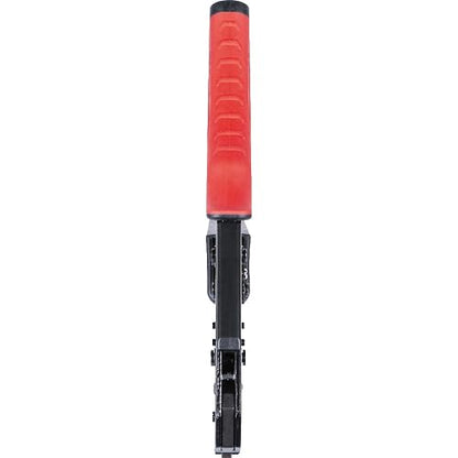 Klein Tools 3006CR Herramienta de crimpado para terminales no aislados, crimpadora de carraca, alambre de cobre trenzado de 10 a 22 AWG, ciclo completo, 5 cavidades