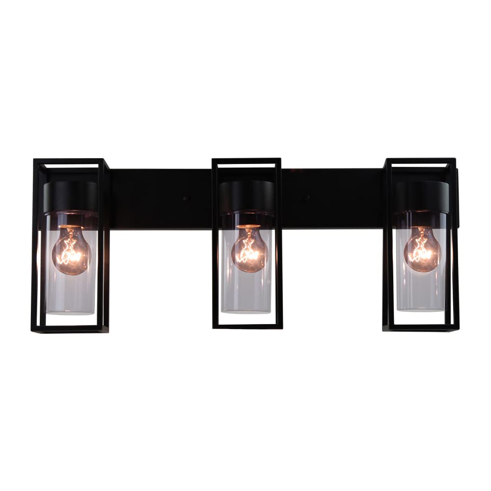 Tecnolite Lámpara de Pared Arbotante Exterior Máx. 180W - 3 Bases E27, IP44, No incluye focos, Compatible con focos A19