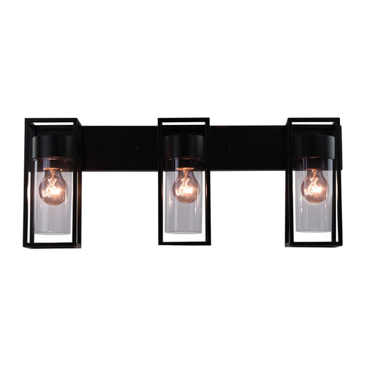 Tecnolite Lámpara de Pared Arbotante Exterior Máx. 180W - 3 Bases E27, IP44, No incluye focos, Compatible con focos A19