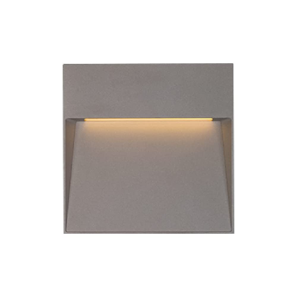 Tecnolite Luz de Cortesía LED para Exterior, Sobreponer, 8 W, Luz Suave Cálida 3000 k, A Prueba de Polvo y Salpicaduras de Agua