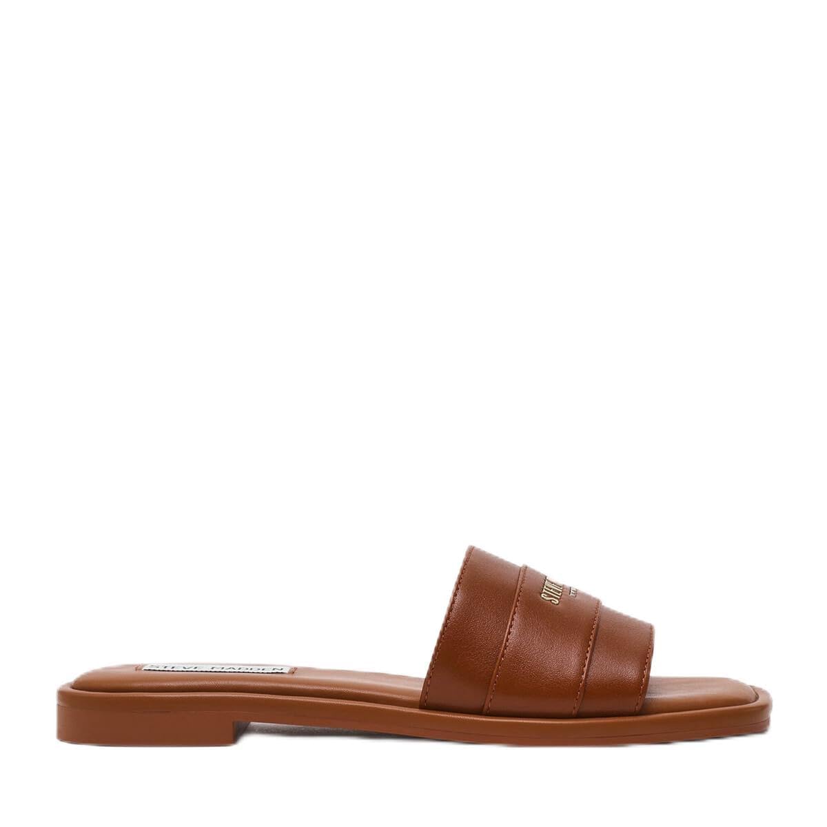 Steve Madden Woman Ashten Sandalia para Mujer - 22.0 cm - Café