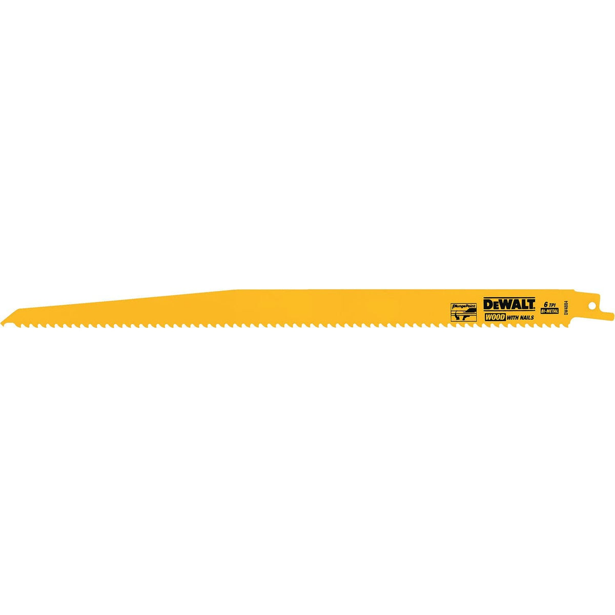 DEWALT Hojas de sierra de sable para corte de madera de 12 pulgadas (305 mm) paquete de 5 unidades (DW4804)