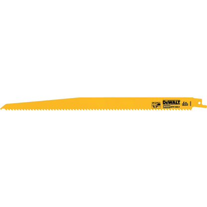 DEWALT Hojas de sierra de sable para corte de madera de 12 pulgadas (305 mm) paquete de 5 unidades (DW4804)