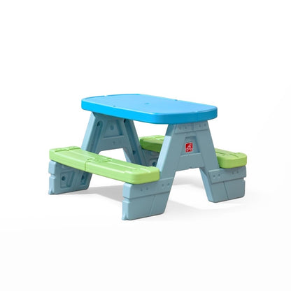 Step31 402499 Mesa de Picnic con sombrilla Sun & Shade, Multicolor