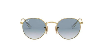 Ray-Ban RB3447N Round Flat Lenses Metal Sunglasses