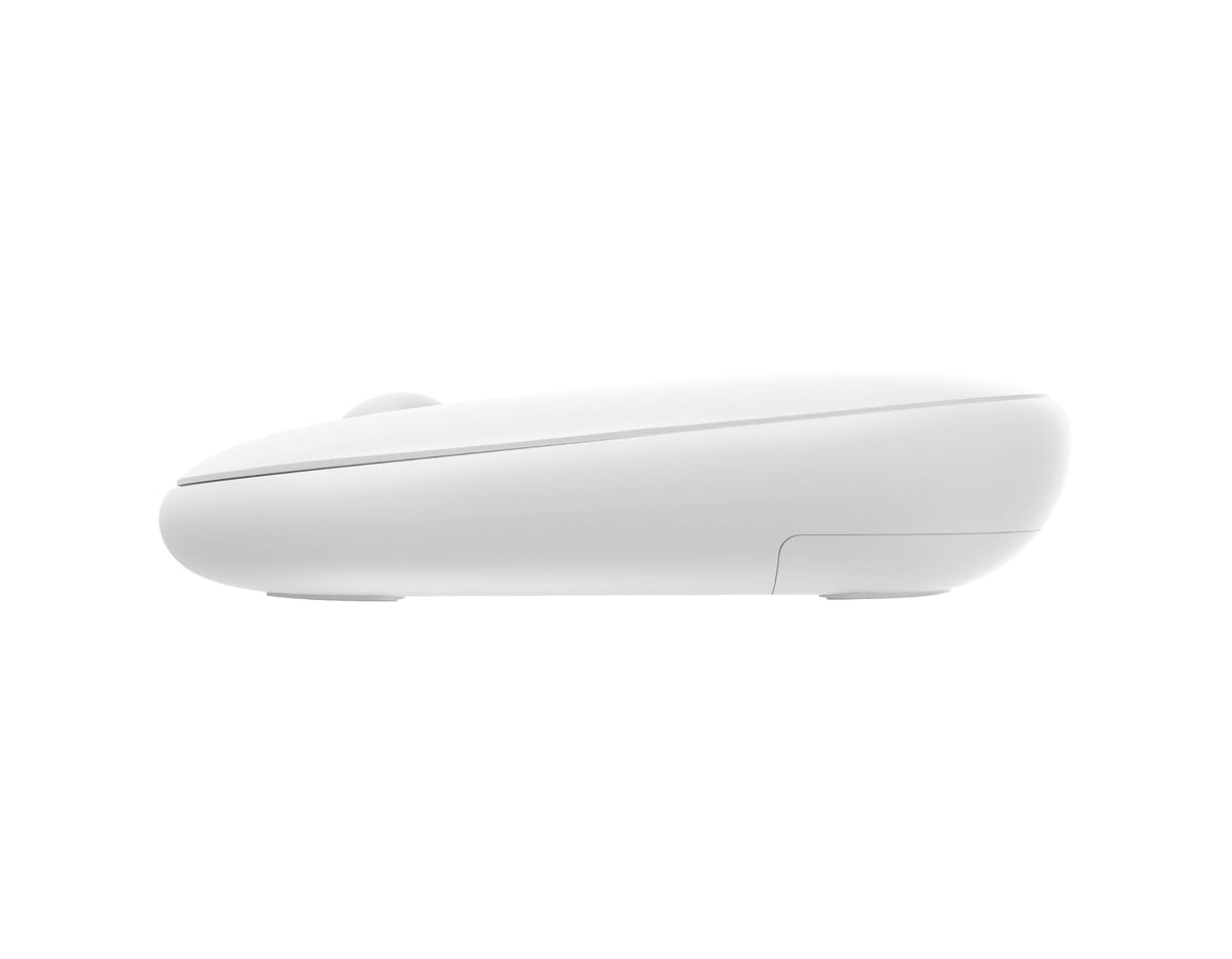 Acteck Mouse Inalambrico 2.4 GHz Optimize Edge MI460 / Diseño Delgado de 1600 dpi s 2 Botones + 1xBat AA Incluida Blanco Advanced Series