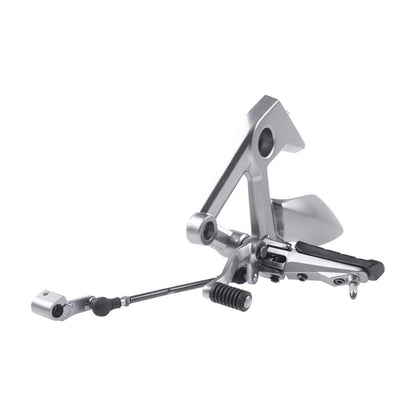 Italika F11010425 Conjunto Posapie Delantera Izquierdo, Gris